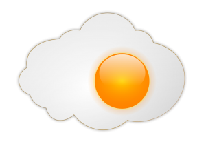 Fried egg PNG image-4486